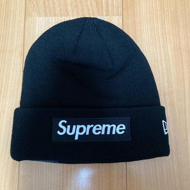 ニット帽/ビーニーSupreme New Era Box Logo  ビーニー ニット帽