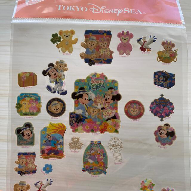 Disney(ディズニー)の⭐︎もえ様専用⭐︎ディズニーシー　spring voyageシール エンタメ/ホビーのおもちゃ/ぬいぐるみ(キャラクターグッズ)の商品写真