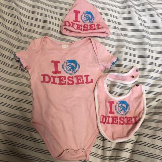 ディーゼル(DIESEL)のベビー　DIESEL 3点セット(ロンパース)