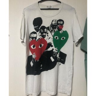 コムデギャルソン(COMME des GARCONS)のPlay COMME des GARÇONS プリントTシャツ(Tシャツ/カットソー(半袖/袖なし))