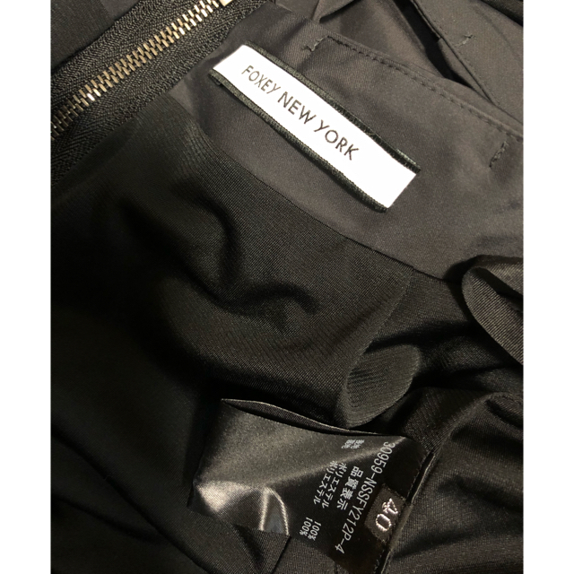 FOXEY - 美品 フォクシー FOXEY NY バロンスカート M 40 黒色 膝 FOXEY - 美品 フォクシー FOXEY NY バロンスカート M 40 黒色 膝