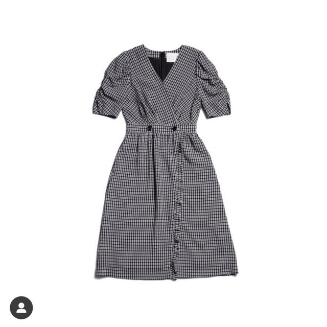 gyf tokyo ギャフトーキョー ギンガムチェックフリルドレス ワンピース GYF Tokyo ワンピース完売品