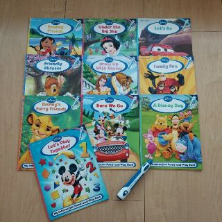 ディズニー(Disney)のディズニー 英語 音声絵本 10冊 音声ペン付き 電子ペン(洋書)