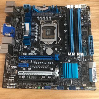 エイスース(ASUS)のジャンク　ASUS P8Z77-M PRO(PCパーツ)