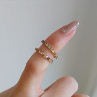 ドゥロワー(Drawer)の最終お値下げ♪合計0.5ct ダイヤモンドフープピアス(ピアス)