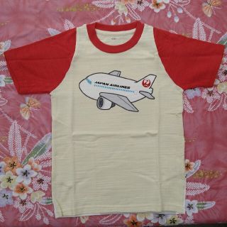 ジャル(ニホンコウクウ)(JAL(日本航空))の【新品未使用品】JAL 公式 Tシャツ 幼児 ジュニア 120サイズ(Tシャツ/カットソー)