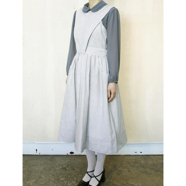 Bullion 【Bell hop jumper dress】