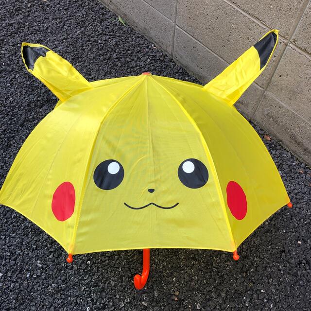 ポケモン(ポケモン)のポケモン　ピカチュウ　幼児用雨傘　47cm キッズ/ベビー/マタニティのこども用ファッション小物(傘)の商品写真