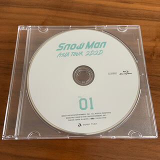SnowMan 2D.2D. 初回盤Blu-ray  DISC1のみ(ミュージック)