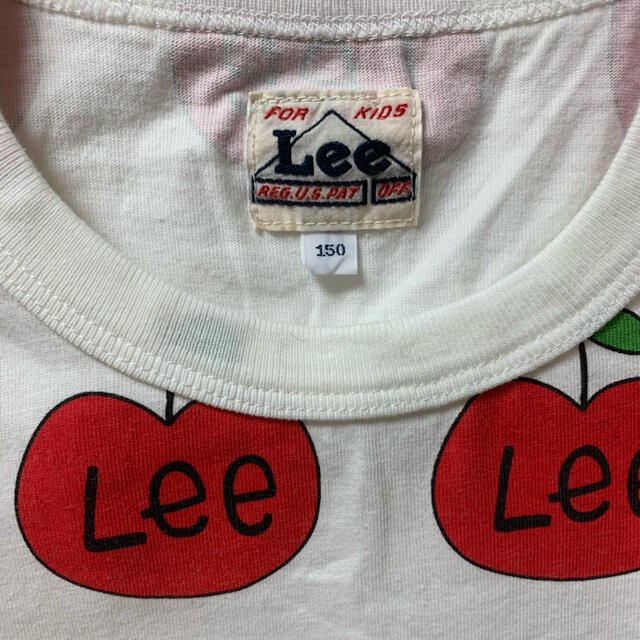 Lee(リー)のLee りんごTシャツ🍎 キッズ/ベビー/マタニティのキッズ服女の子用(90cm~)(Tシャツ/カットソー)の商品写真