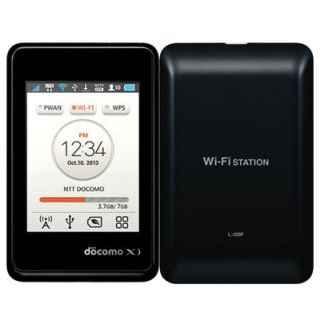 エヌティティドコモ(NTTdocomo)のdocomo ドコモ　L-02F wifiルーター　モバイルルーター(スマートフォン本体)