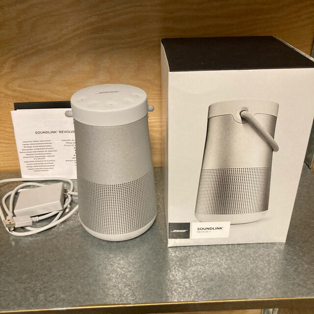 BOSE SOUNDLINK REVOLVE  + プラス　シルバー