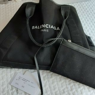 バレンシアガ(Balenciaga)の【訳あり】BALENCIAGA トートバッグ ネイビーカバ(トートバッグ)