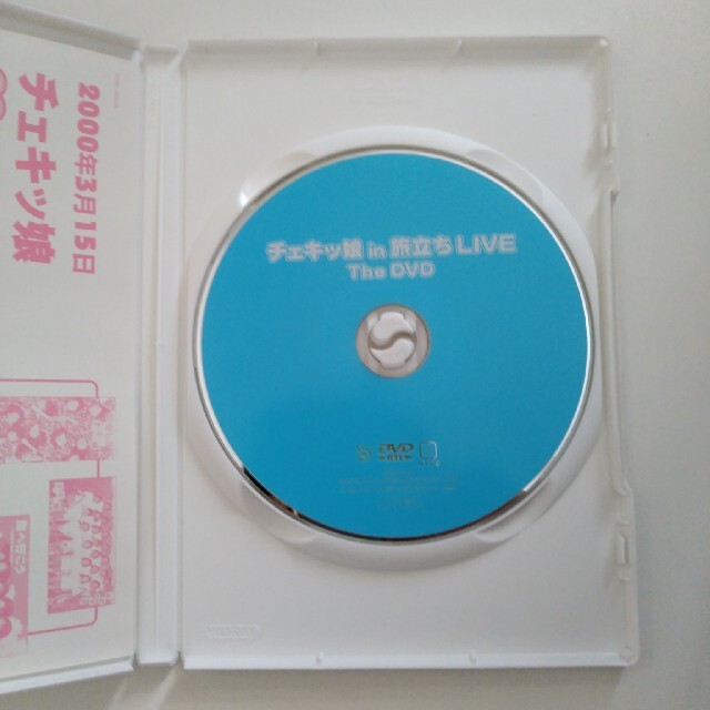 チェキッ娘 in 旅立ちLIVE the DVD  エンタメ/ホビーのDVD/ブルーレイ(ミュージック)の商品写真