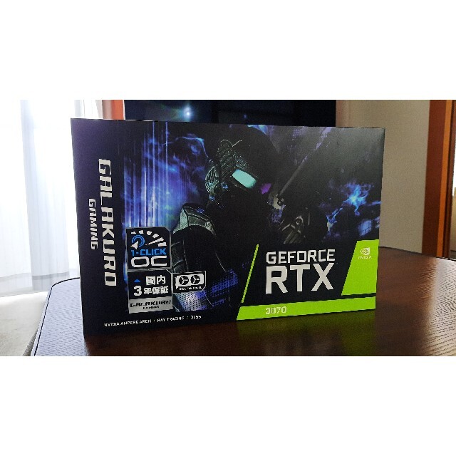 新作モデル GALAKURO 8GB 3070 RTX NVIDIA GAMING PCパーツ