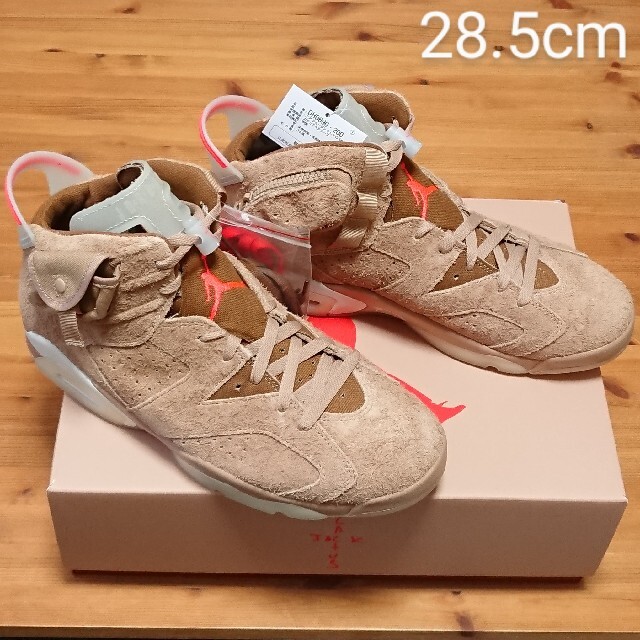 NIKE AIR JORDAN6 × TRAVIS SCOTT 28.5cm