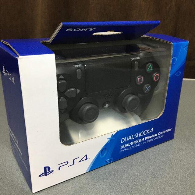 即日発送 PS4 純正 DUALSHOCK4 ジェットブラックコントローラー