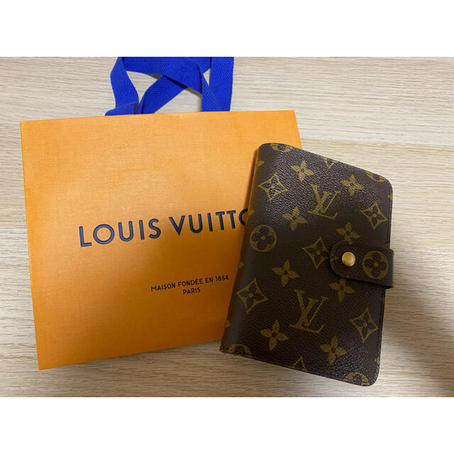 ルイヴィトン モノグラム 財布　手帳型　LOUIS VUITTON