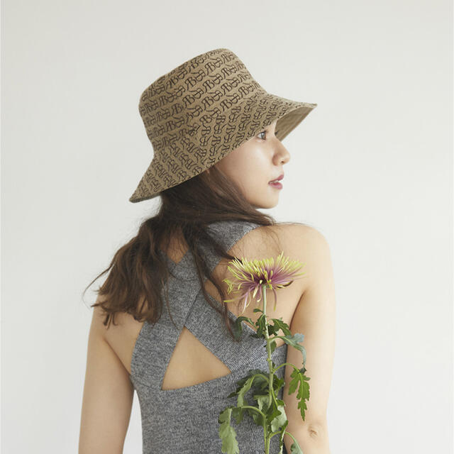 RANDEBOO RB monogram hat (beige)の通販 by sakura's shop|ラクマ