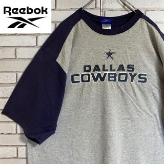 リーボック(Reebok)の90s 古着 リーボック Tシャツ プリント ビッグシルエット ゆるだぼ(Tシャツ/カットソー(半袖/袖なし))