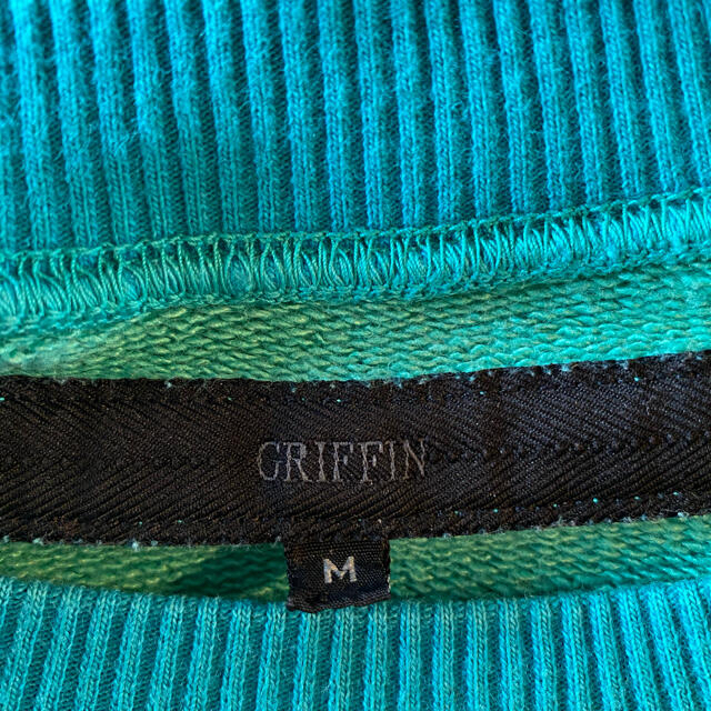 GRIFFIN(グリフィン)の専用　Griffin Studio London 長袖プルオーバー グリーン メンズのトップス(ニット/セーター)の商品写真