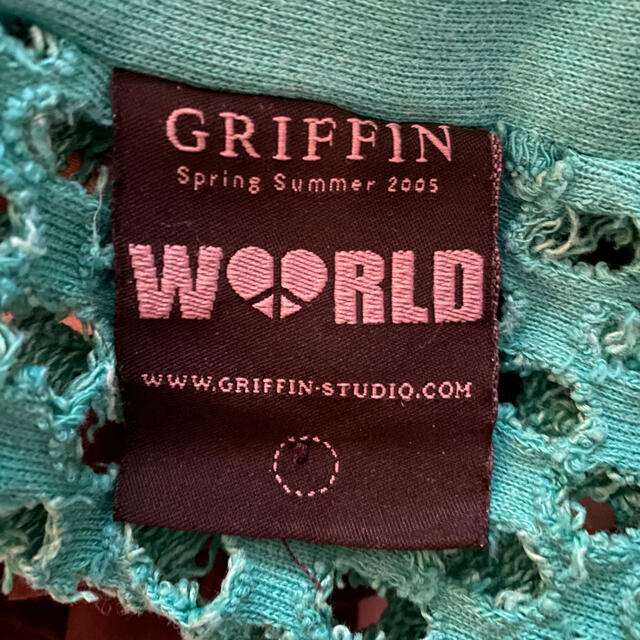 GRIFFIN(グリフィン)の専用　Griffin Studio London 長袖プルオーバー グリーン メンズのトップス(ニット/セーター)の商品写真