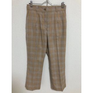 スピックアンドスパン(Spick & Span)の【U&spick&span】チェック柄 パンツ(クロップドパンツ)