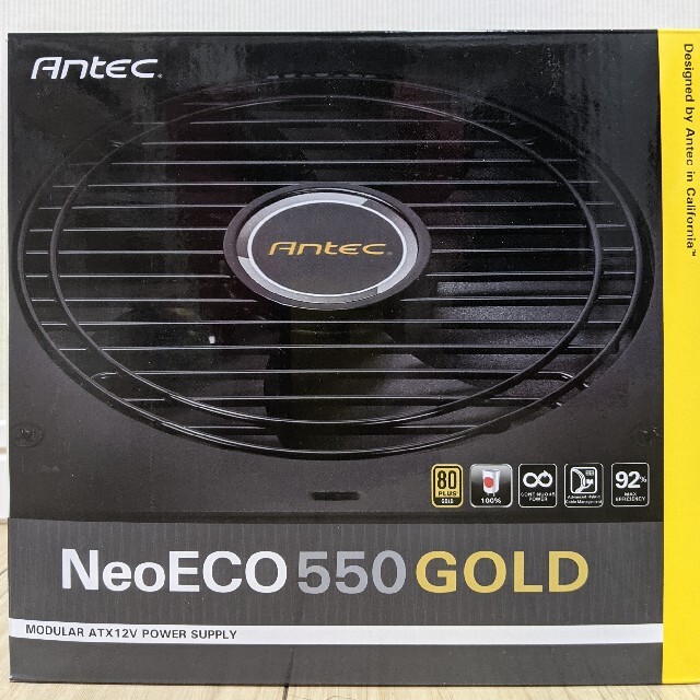 【PC電源】NeoECO 550 GOLD【550W】
