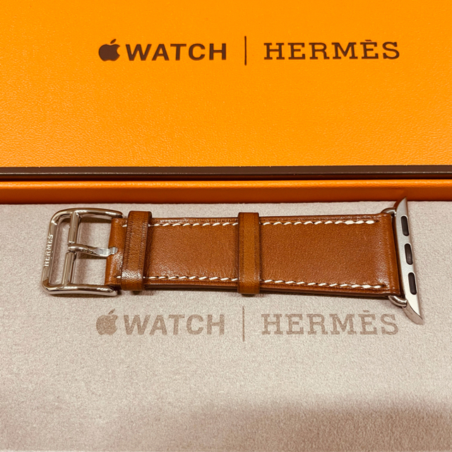 Hermes AppleWatch 40mmの通販 by hana's shop｜エルメスならラクマ - アップルウォッチ HERMES レザーストラップ 日本製国産