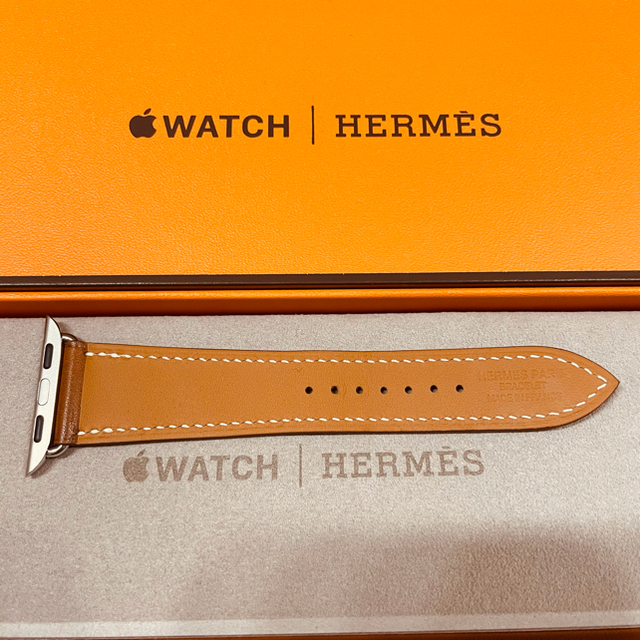 Hermes AppleWatch 40mmの通販 by hana's shop｜エルメスならラクマ - アップルウォッチ HERMES レザーストラップ 日本製国産