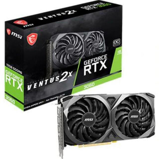 MSI GeForce RTX 3060 VENTUS 2X 12G OC235x124x42mm重さ