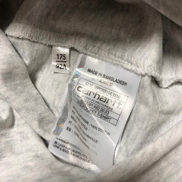 carhartt(カーハート)のcarhartt wip tee メンズのトップス(Tシャツ/カットソー(半袖/袖なし))の商品写真