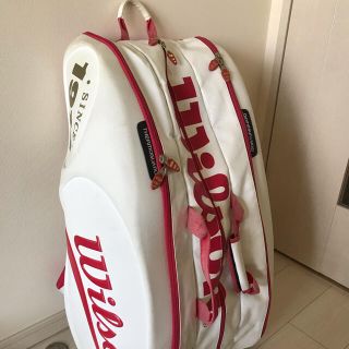 ウィルソン(wilson)のテニスラケットリュック(6本用)(テニス)