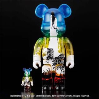 メディコムトイ(MEDICOM TOY)のSPACE SHUTTLE BE@RBRICK Ver. 100％ & 400％(フィギュア)