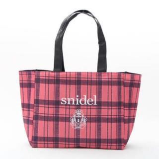 スナイデル(SNIDEL)のsnidel 秋チェックトート(トートバッグ)