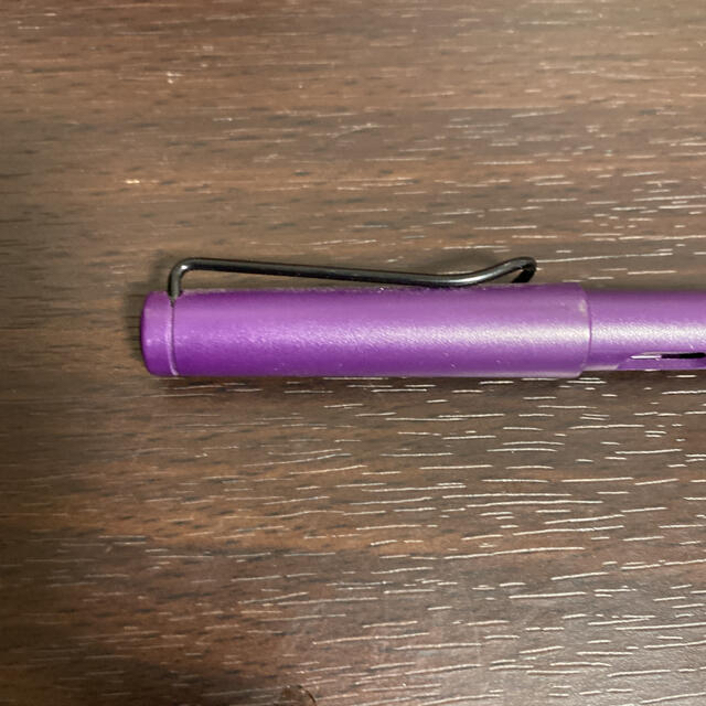 万年筆　LAMY インク４本付き＋ボールペン　セット　紫