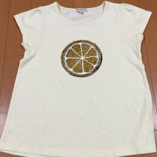 エニィファム(anyFAM)のエニイファム　any FAM 140 半袖Tシャツ　カットソー　レモンイエロー　(Tシャツ/カットソー)