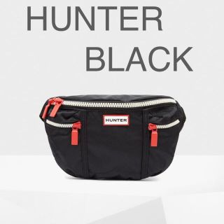 ハンター(HUNTER)のHUNTER【ORIGINAL NYLON BUMBAG】新品未使用BLACK(ボディバッグ/ウエストポーチ)