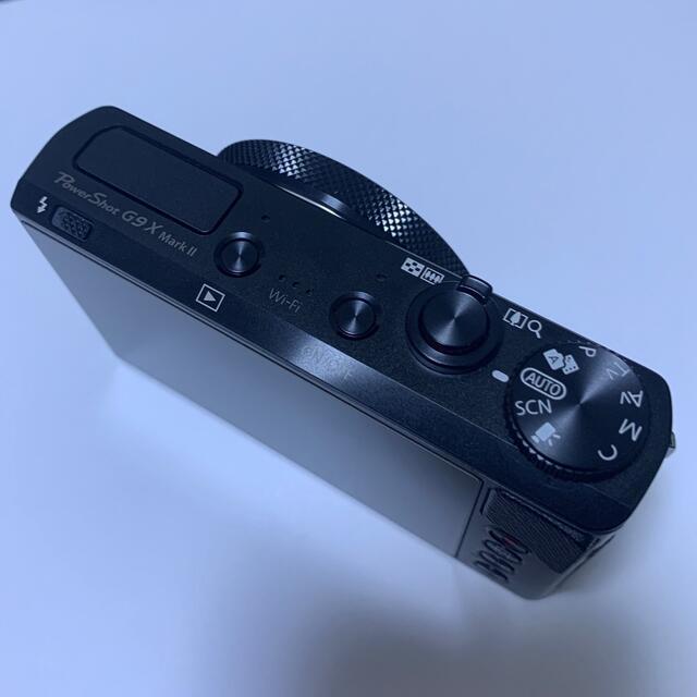 Canon(キヤノン)のCanon PowerShot G9 X Mark II ブラック スマホ/家電/カメラのカメラ(コンパクトデジタルカメラ)の商品写真