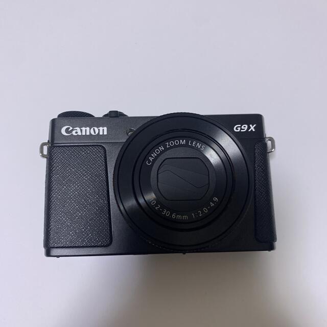Canon(キヤノン)のCanon PowerShot G9 X Mark II ブラック スマホ/家電/カメラのカメラ(コンパクトデジタルカメラ)の商品写真