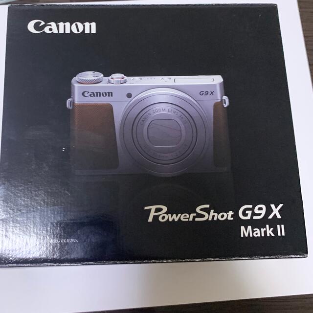 Canon(キヤノン)のCanon PowerShot G9 X Mark II ブラック スマホ/家電/カメラのカメラ(コンパクトデジタルカメラ)の商品写真