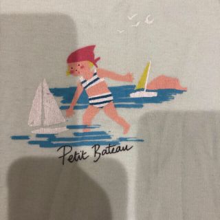 プチバトー(PETIT BATEAU)の【専用】2枚まとめてPETIT BATEAU プチバトーTシャツ24m/86cm(Ｔシャツ)