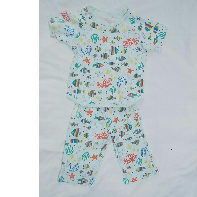 Combi mini(コンビミニ)のコンビミニ夏パジャマ　120 キッズ/ベビー/マタニティのキッズ服女の子用(90cm~)(パジャマ)の商品写真