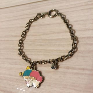 リトルツインスターズ(リトルツインスターズ)のキキララ　サンリオ　リトルツインスターズ　ブレスレット　Sanrio レトロ(キャラクターグッズ)