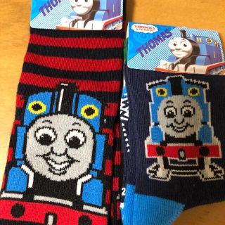 きかんしゃトーマスくつ下２足セット  12〜15cm(靴下/タイツ)