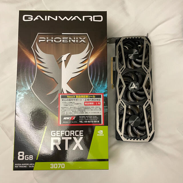 GAINWARD GeForce RTX 3070 PhoenixPC/タブレット