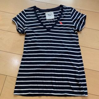 アバクロンビーアンドフィッチ(Abercrombie&Fitch)のアバクロ　ボーダーＴシャツ(Tシャツ(半袖/袖なし))