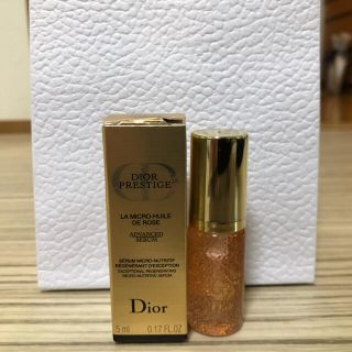 ディオール(Dior)のディオール プレステージ マイクロ ユイル ド ローズ セラム　美容液　サンプル(美容液)