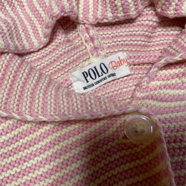 POLO RALPH LAUREN(ポロラルフローレン)のPOLO baby 新品 キッズ/ベビー/マタニティのベビー服(~85cm)(カーディガン/ボレロ)の商品写真