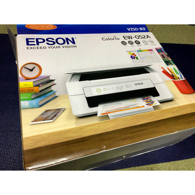 即納大得価 EPSON - EPSON EW-052A 新品 純正インク4色付き！の通販 by Ryo's shop｜エプソンならラクマ 即納